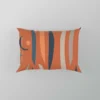 Modern Abstract Collage Pattern Pillow Case