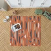 Modern Abstract Collage Pattern Rug