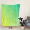 Modern Colorful Watercolor Design Fleece Blanket