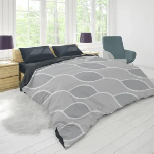 Modern Curve Minimalist Duvet Cover 1