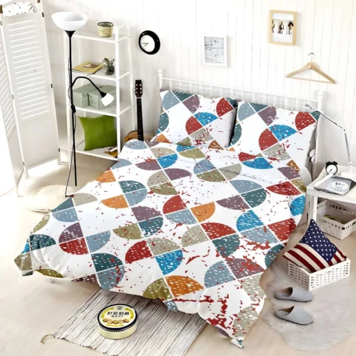 Modern Geometrics Design Bedding Set