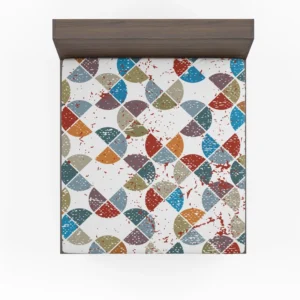 Modern Geometrics Design Fitted Sheet