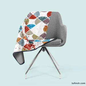 Modern Geometrics Design Fleece Blanket 2