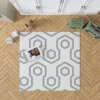 Modern Geometrics Seamless Pattern Rug