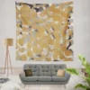 Modern Hexagon Mirror Design Wall Tapestry