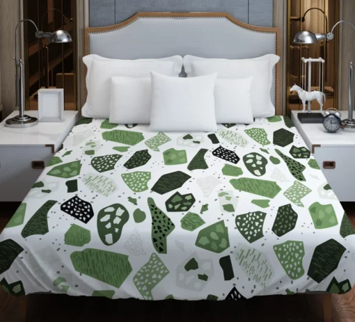 Modern Terrazzo Pattern Duvet Cover