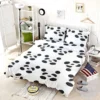 Monochrome Pandas Pattern Bedding Set