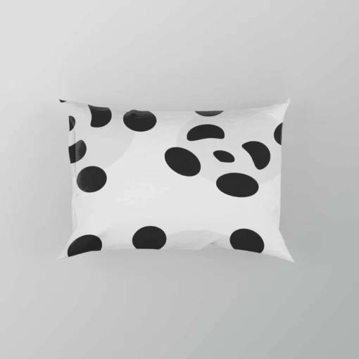 Monochrome Pandas Pattern Pillow Case