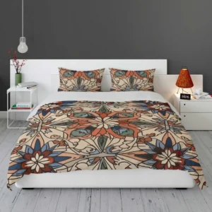 Moroccan Floral Pattern Bedding Set 1