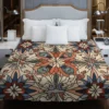 Moroccan Floral Pattern Duvet Cover