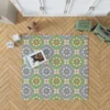 Moroccan Geometric Floral Design Rug