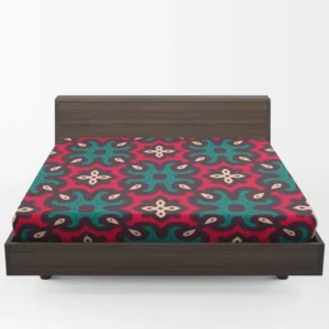 Moroccan Geometrics Artwork Fitted Sheet 1