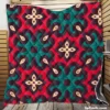 Moroccan Geometrics Artwork Quilt Blanket