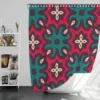 Moroccan Geometrics Artwork Shower Curtain