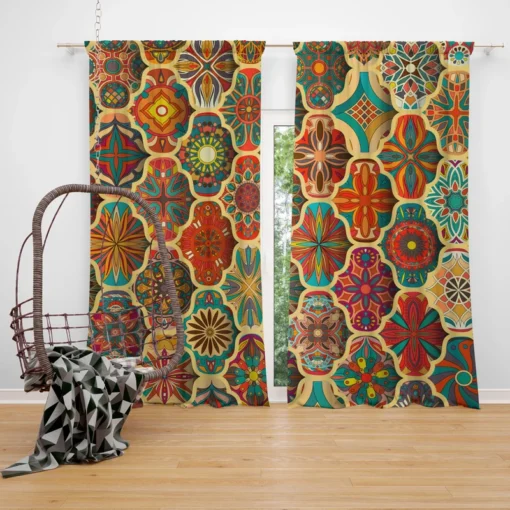 Moroccan Royal Prints Curtain