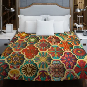 Moroccan Royal Prints Duvet Cover