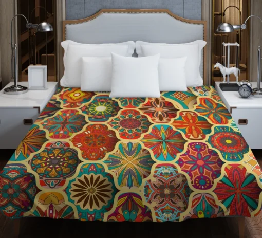 Moroccan Royal Prints Duvet Cover