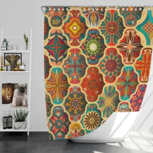 Moroccan Royal Prints Shower Curtain