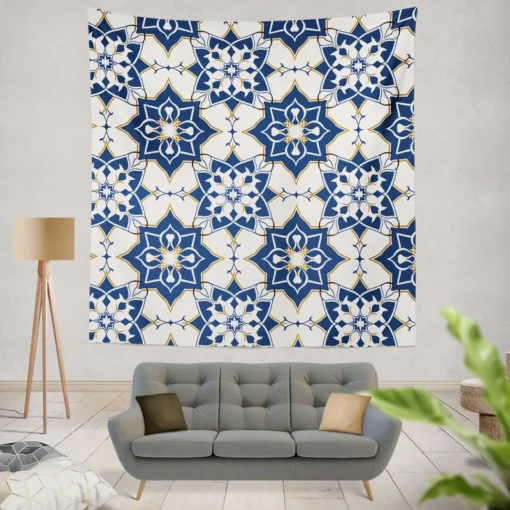 Moroccan Traditional Design Wall Tapestry