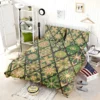 Moroccan Whild Green Pattern Bedding Set