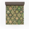 Moroccan Whild Green Pattern Fitted Sheet