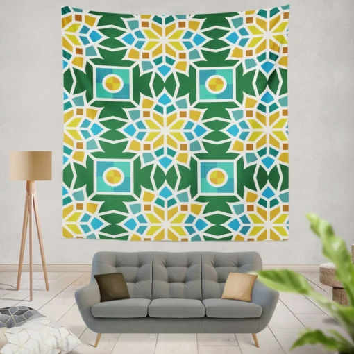 Morocco Traditional Pattern Wall Tapestry