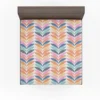 Multi Chevron Petal Zigzag Fitted Sheet