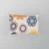 Multicolored Floral Design Pillow Case