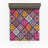 Multicolored Mandala Design Fitted Sheet