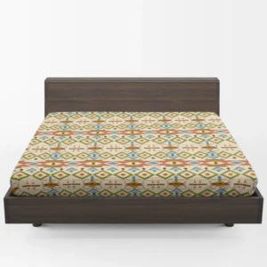 Native American Pattern Fitted Sheet 1