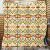 Native American Pattern Quilt Blanket