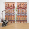 Native American Tribal Pattern Curtain