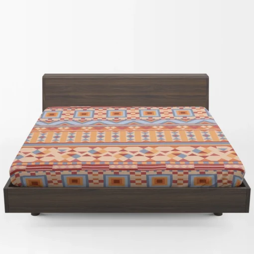 Native American Tribal Pattern Fitted Sheet 1