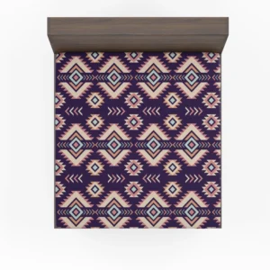 Native Ethnic Tribal Pattern Fitted Sheet