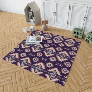 Native Ethnic Tribal Pattern Rug 1