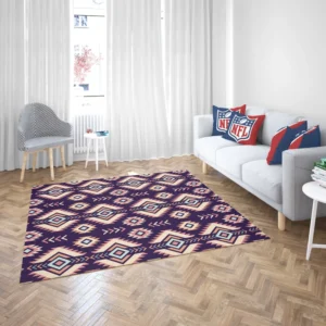 Native Ethnic Tribal Pattern Rug 2