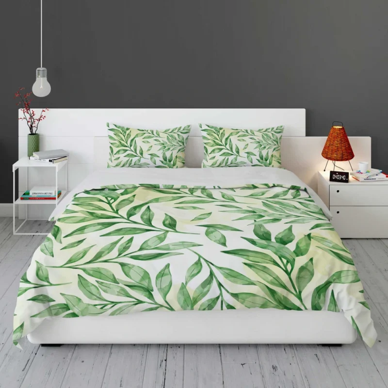 Nature Foliage Leaves Bedding Set 1