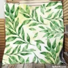 Nature Foliage Leaves Quilt Blanket