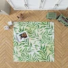 Nature Foliage Leaves Rug