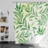 Nature Foliage Leaves Shower Curtain