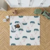 Nautical Cute Kid Boat Rug