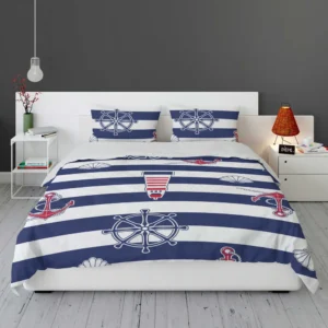 Nautical Heritage Nautical Design Bedding Set 1