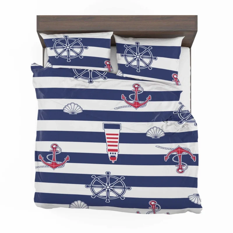 Nautical Heritage Nautical Design Bedding Set 2