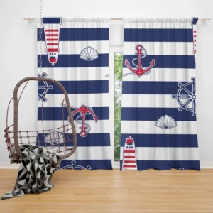 Nautical Heritage Nautical Design Curtain