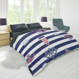 Nautical Heritage Nautical Design Duvet Cover 1