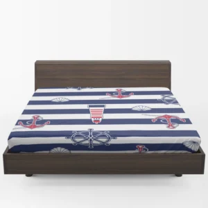 Nautical Heritage Nautical Design Fitted Sheet 1