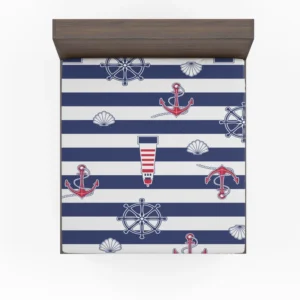 Nautical Heritage Nautical Design Fitted Sheet