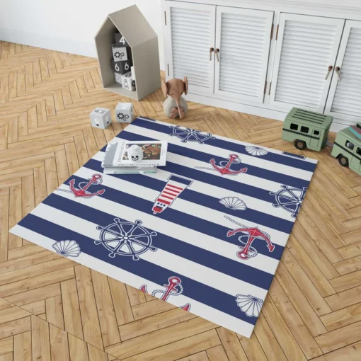 Nautical Heritage Nautical Design Rug 1