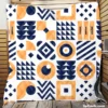 Neo Modernism Artwork Quilt Blanket