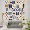 Neo Modernism Artwork Wall Tapestry